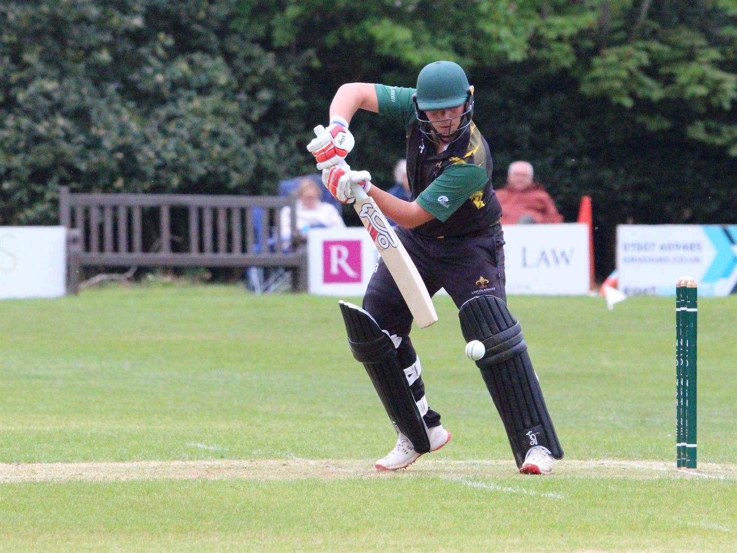 Lincolnshire v Northumberland, NCCA Trophy Group 2 match, held at BRACEBRIDGE HEATH on 04/05/2026 .
James Laud of Lincolnshire seen batting.