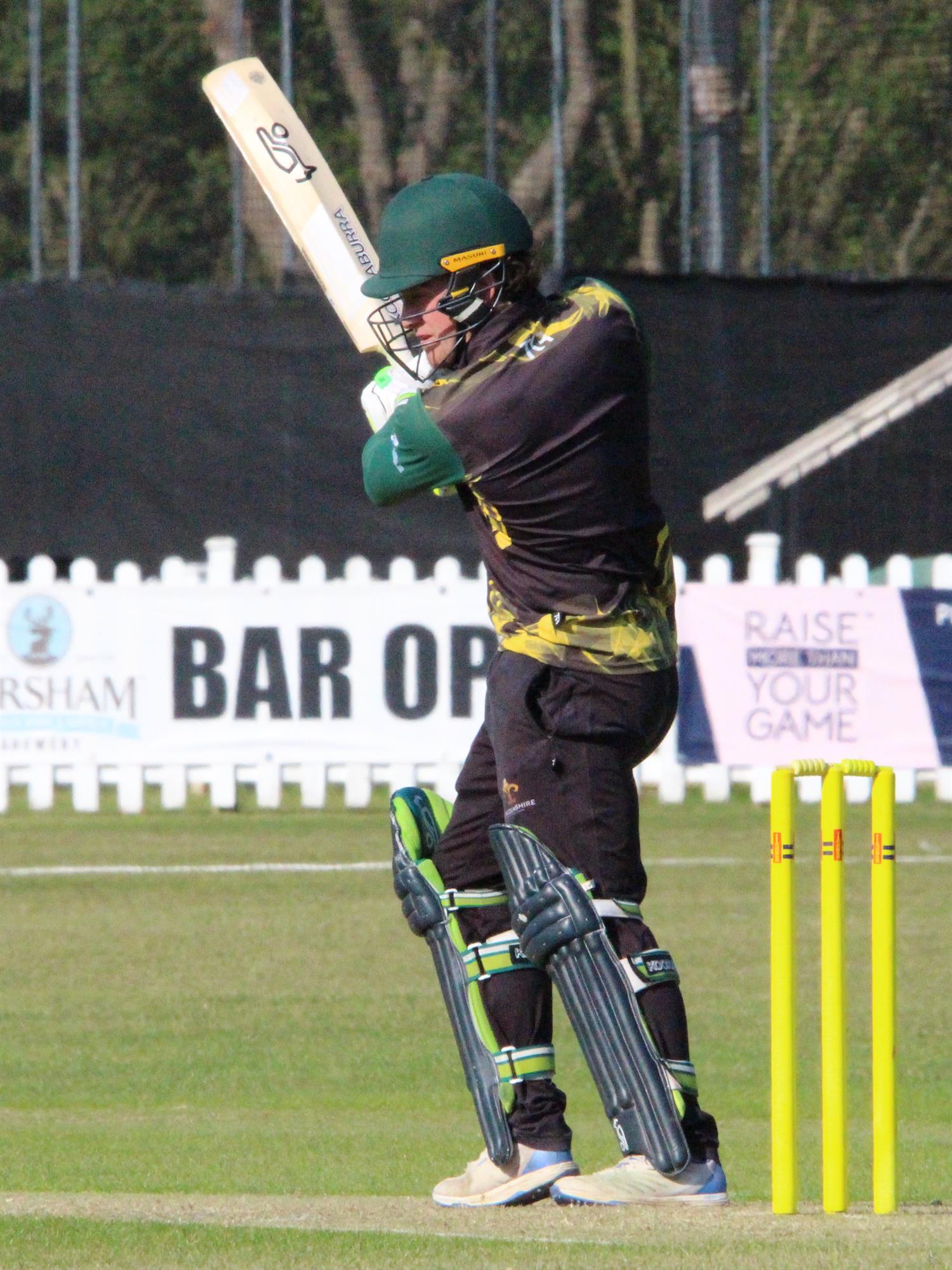 Norfolk v Lincolnshire, NCCA T20 Group 2 match, held at Sprowston CC on 24/05/2026 .
George Woods batting for Lincolnshire.