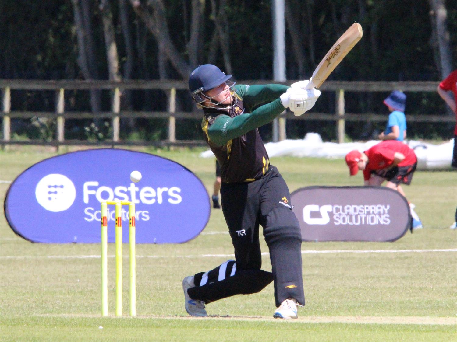 Norfolk v Lincolnshire, NCCA T20 Group 2 match, held at Sprowston CC on 24/05/2026 .
Freddie Gosnell hits out for Lincolnshire.