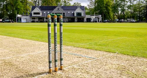 Falkland Cricket Ground looking in fine fettle for the NCCA NV Play Trophy match between Berkshire and Devon on May 3rd, 2026.