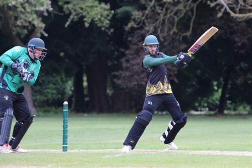 Lincolnshire v Northumberland, NCCA Trophy Group 2 match, held at BRACEBRIDGE HEATH on 04/05/2026 .
Tom Keast of Lincolnshire C.C.C. a quick fire innings of 47 runs.