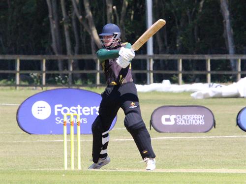 Norfolk v Lincolnshire, NCCA T20 Group 2 match, held at Sprowston CC on 24/05/2026 .
Freddie Gosnell batting for Lincolnshire.